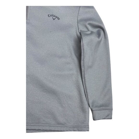 CALLAWAY GOLF Soft Shell Quarter Zip Casual Stretch Jacket Mens Large - Picture 5 of 5